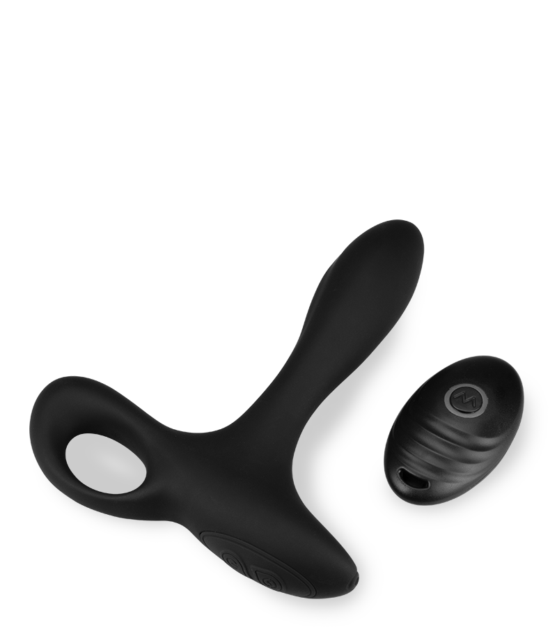 Ferngesteuerter Analplug mit Vibration Elvis