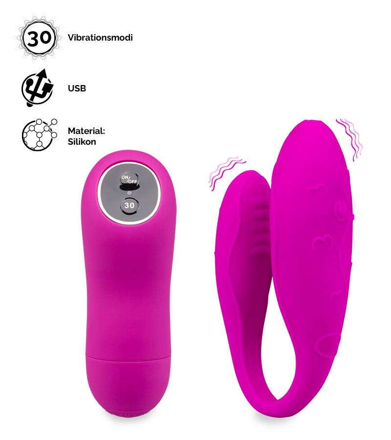Ferngesteuerter Paar-Vibrator Lov'Inside™