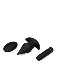 Laden Sie das Bild in den Galerie-Viewer, Ferngesteuerter vibrierender Analplug Cupid