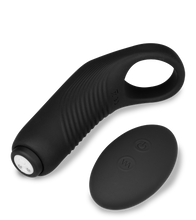 Laden Sie das Bild in den Galerie-Viewer, Ferngesteuerter Vibro-Cockring mit 9 Modi