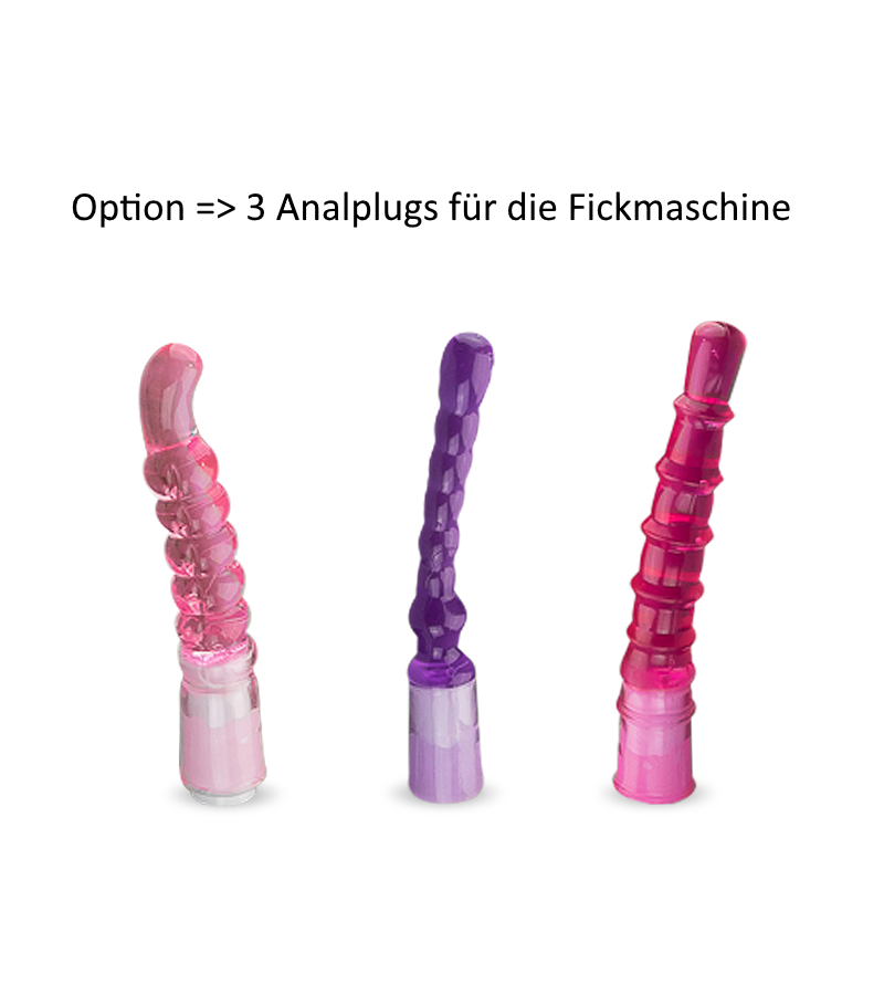 Fickmaschine mit 4 Aufsätzen