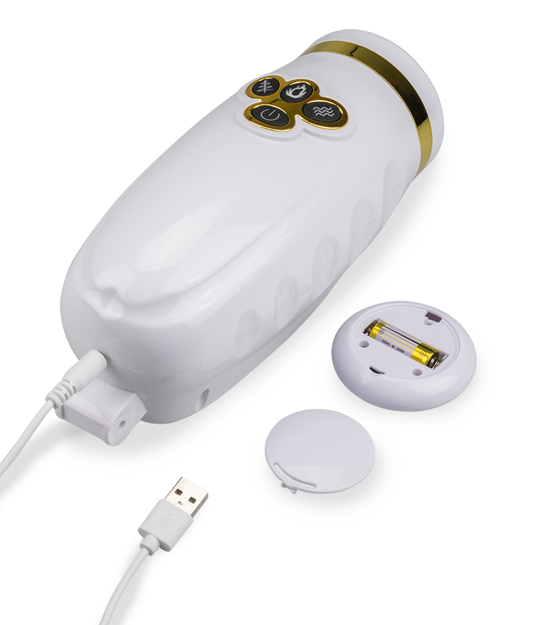 Fickmaschine mit Heizdildo und 16 Stufen