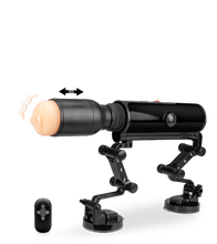 Laden Sie das Bild in den Galerie-Viewer, Fickmaschine mit vibrierendem Masturbator