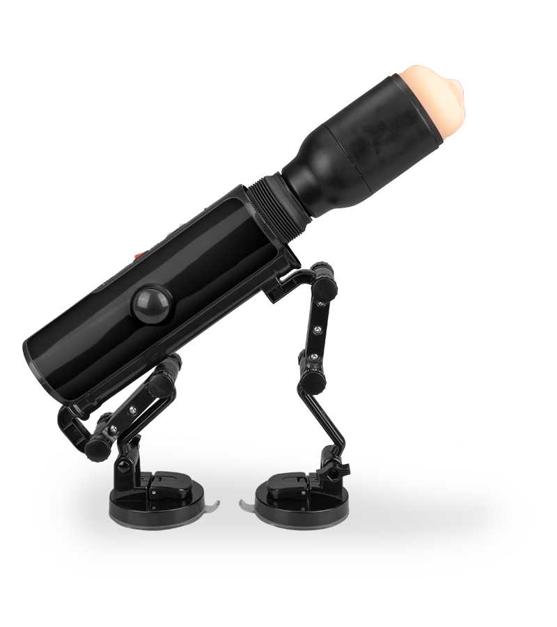 Fickmaschine mit vibrierendem Masturbator