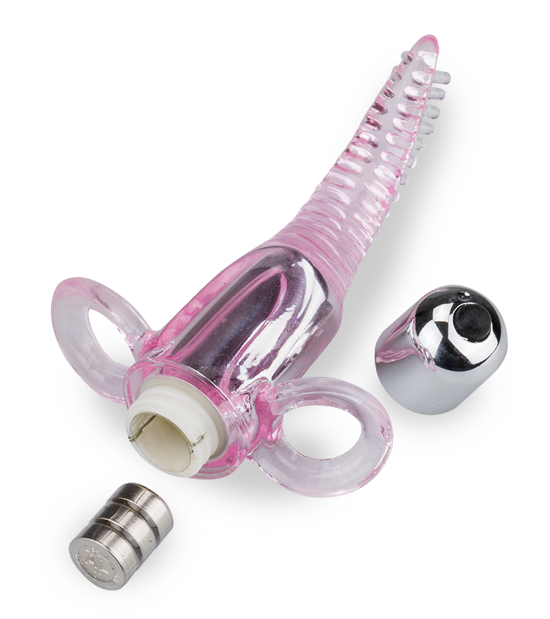 Fingervibrator in Raupenform