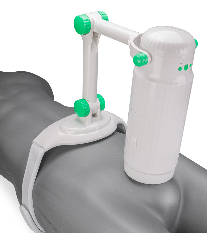 Freihand-Masturbator mit Gürtel und Vagina-Aufsatz