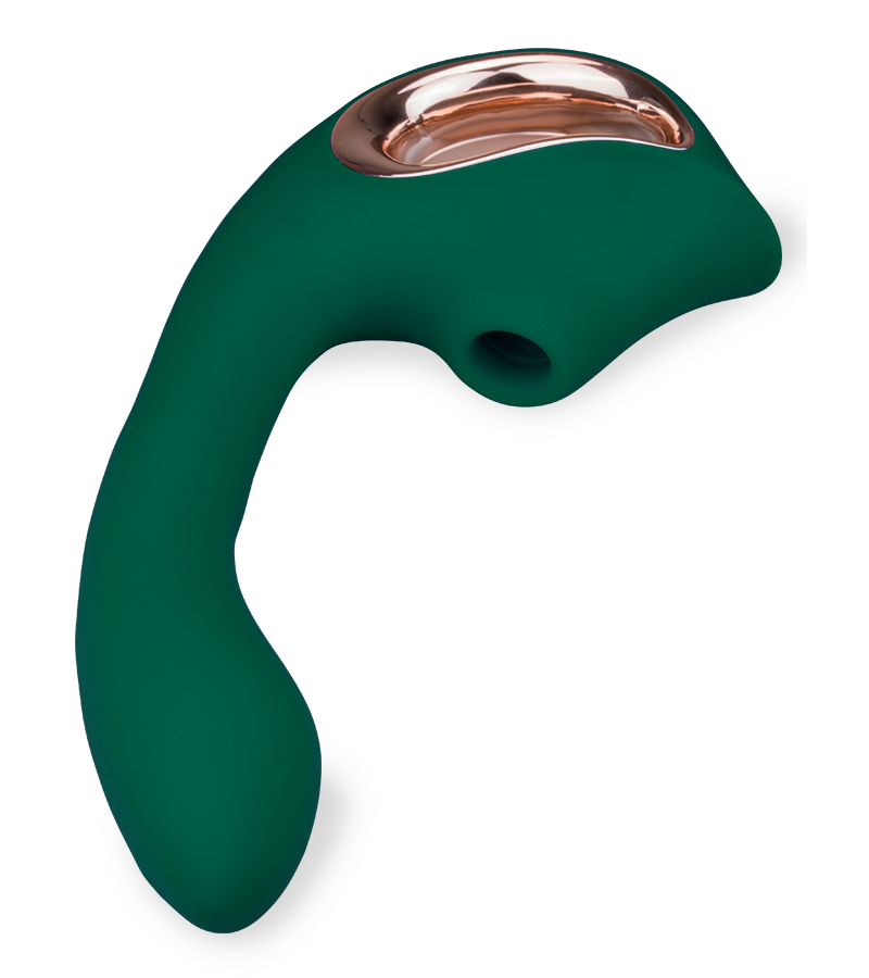 G-Punkt-Vibrator mit Druckwellen Empress