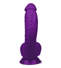 Laden Sie das Bild in den Galerie-Viewer, Gebogener Silikon-Dildo mit Saugnapf