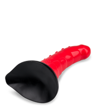 Laden Sie das Bild in den Galerie-Viewer, Gekrümmter Drachendildo mit Saugnapf 23,5cm