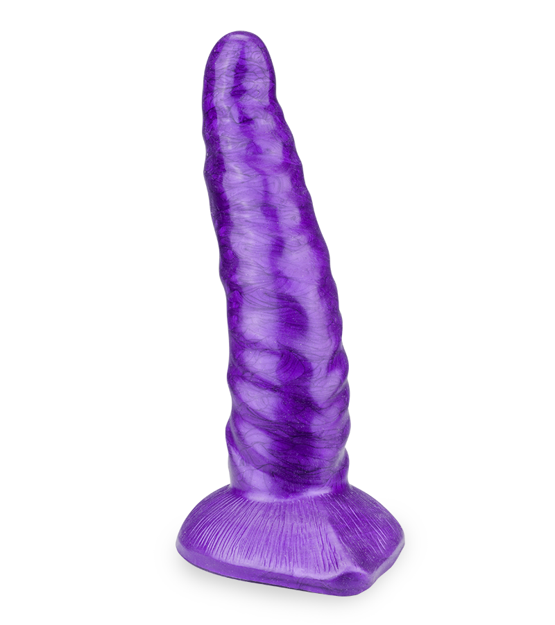 Gekrümmter Dragon Dildo mit Saugnapf 20 cm