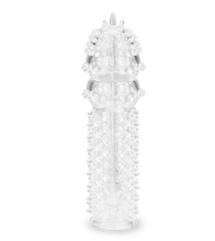 Laden Sie das Bild in den Galerie-Viewer, Genoppte Penishülle mit Reizer