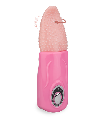 Genoppter Klitoris- & Vagina-Stimulator mit Vibration