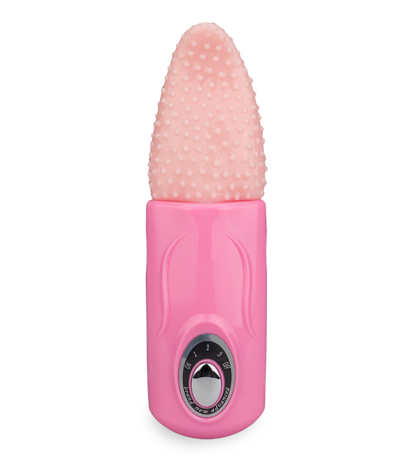 Genoppter Klitoris- &amp; Vagina-Stimulator mit Vibration