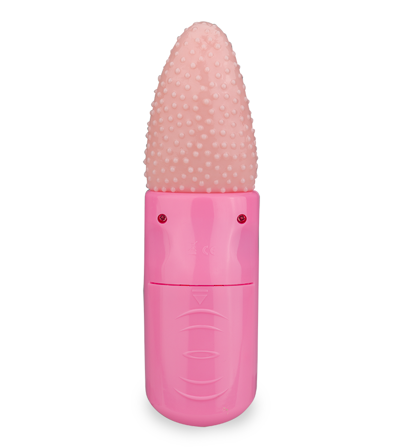 Genoppter Klitoris- &amp; Vagina-Stimulator mit Vibration