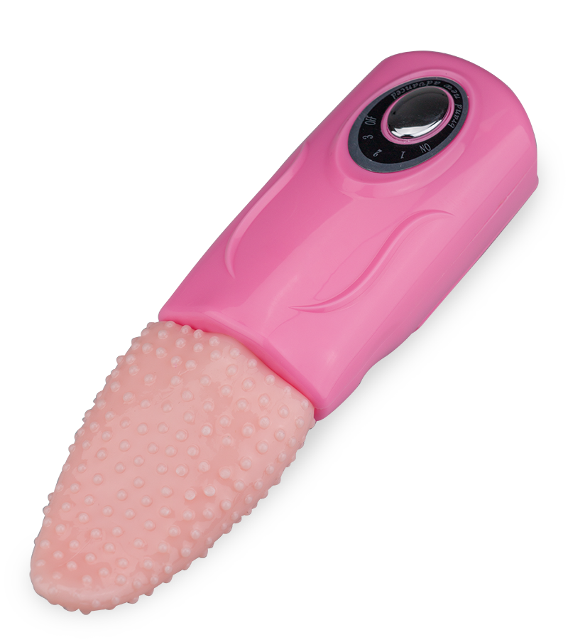Genoppter Klitoris- &amp; Vagina-Stimulator mit Vibration