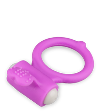 Laden Sie das Bild in den Galerie-Viewer, Genoppter Vibro-Penisring aus Silikon