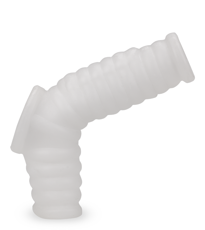 Gerippte Penismanschette mit Vibration Everest