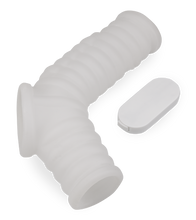 Laden Sie das Bild in den Galerie-Viewer, Gerippte Penismanschette mit Vibration Everest