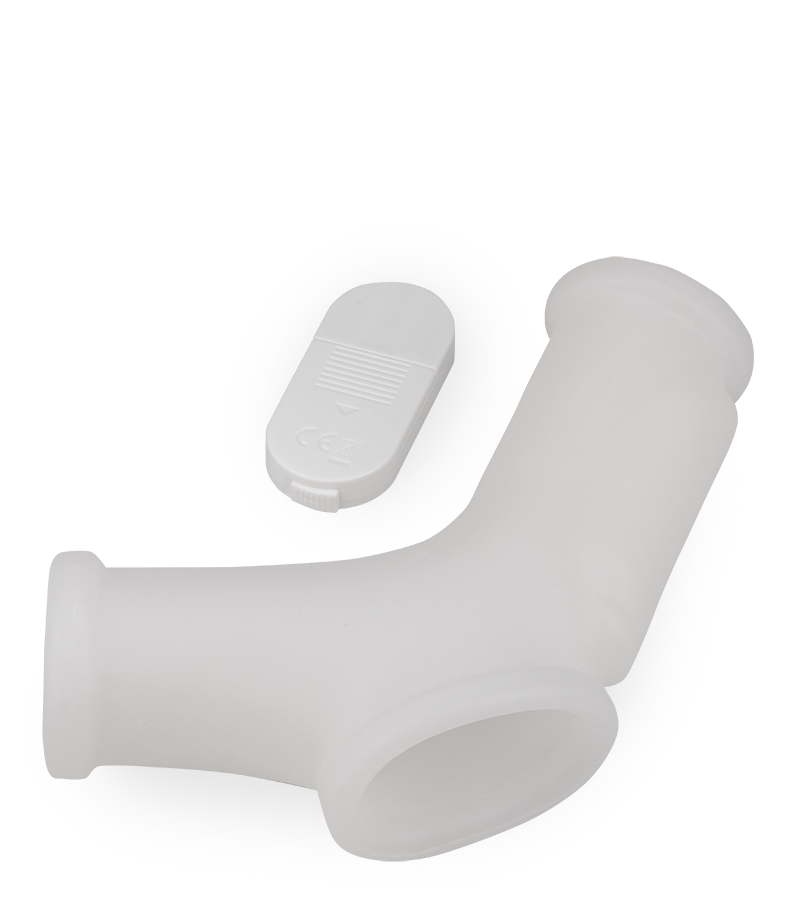 Glatte Penismanschette mit Vibration Everest