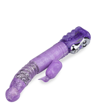 Laden Sie das Bild in den Galerie-Viewer, Glitzer-Rabbit Pinguin mit Stoßfunktion