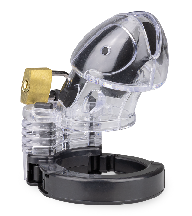 Größenverstellbarer Peniskäfig mit Schloss