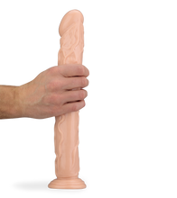 Laden Sie das Bild in den Galerie-Viewer, Großer Saugnapf-Dildo mit Aderung Dustin