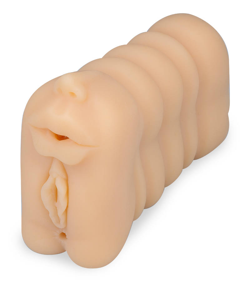 Gummimuschi Bad Girl mit Vagina, Anus und Mund