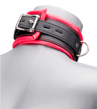 Laden Sie das Bild in den Galerie-Viewer, Hals- und Handfesseln mit Tablett für Sub