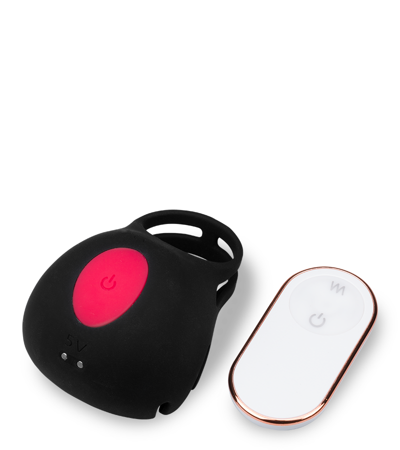 Hodenvibrator mit Cockring Lifto