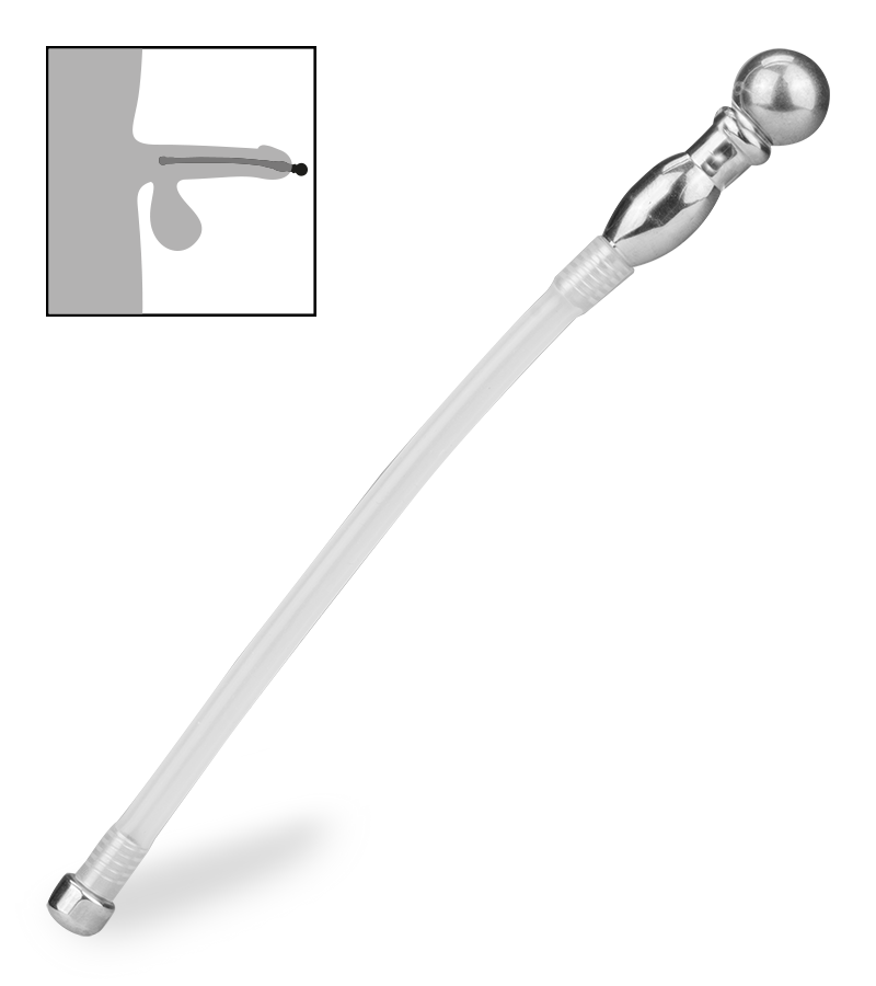 Hohler Penisplug mit Stopfen Ranger