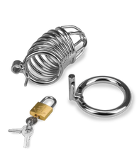 Laden Sie das Bild in den Galerie-Viewer, Keuschheitsgürtel für Männer Captive