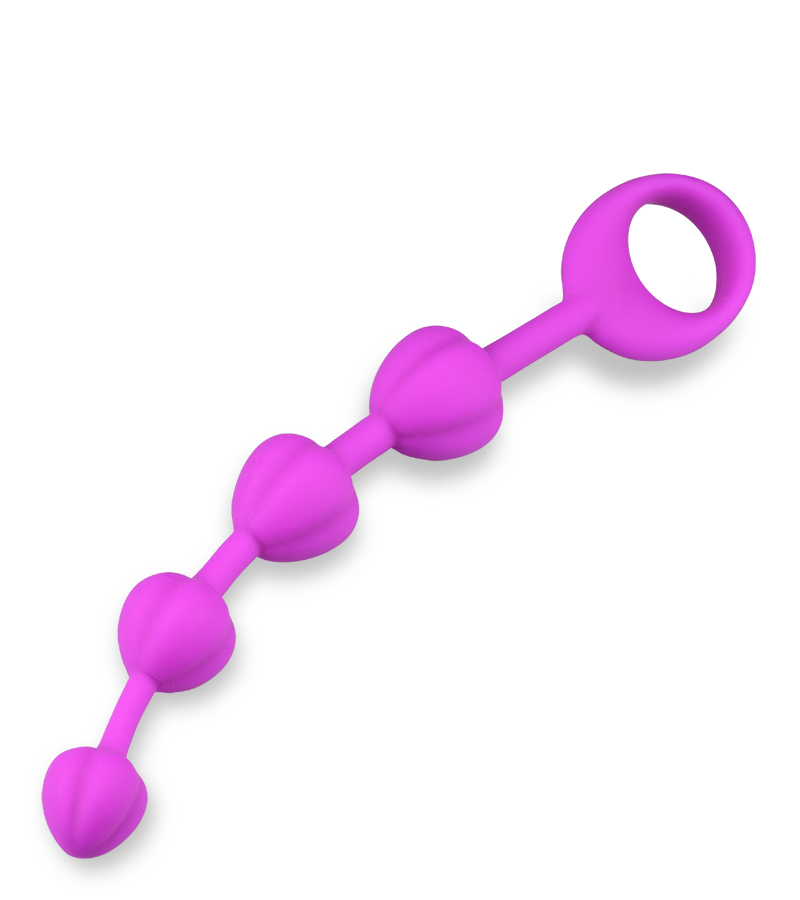 Kleine Analkette mit 4 Kugeln