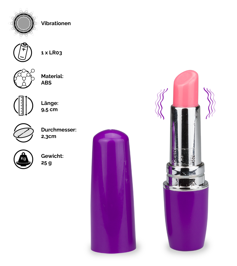 Klitoris-Stimulator Lipstick Lover
