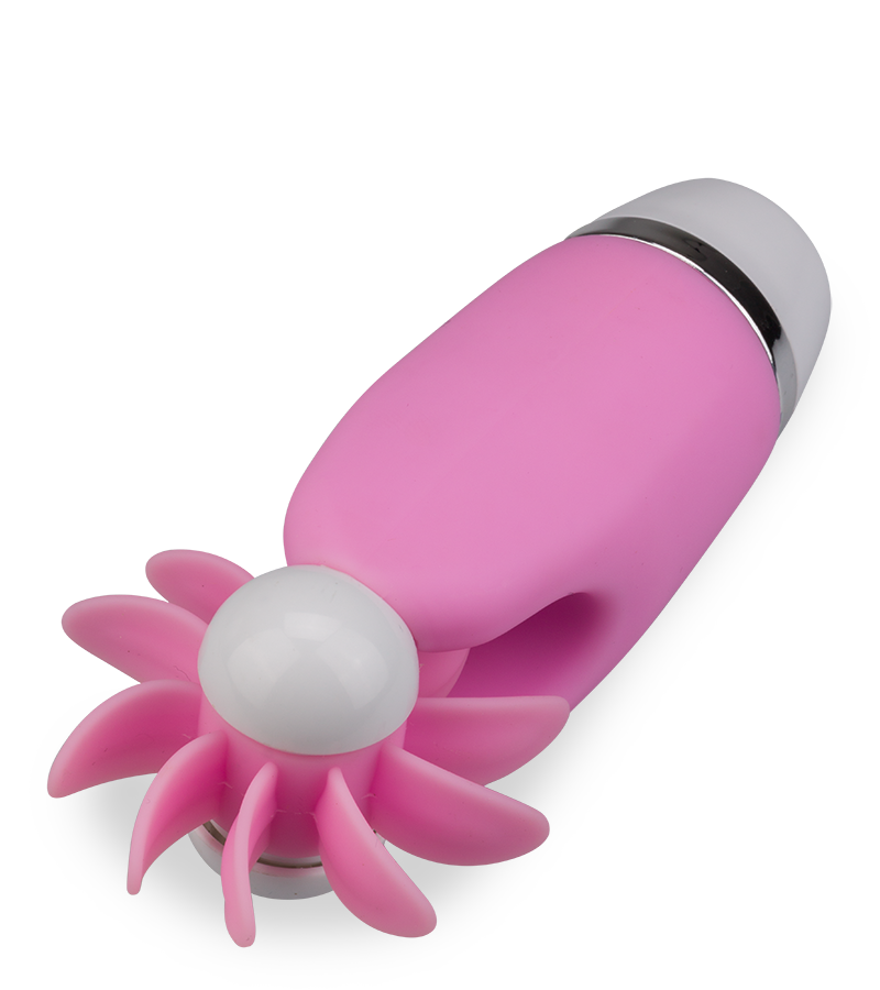 Klitorisstimulator mit rotierenden Zungen Klitoris Kiss