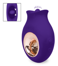 Laden Sie das Bild in den Galerie-Viewer, Klitorisstimulator mit vibrierender Zunge Kleopatra