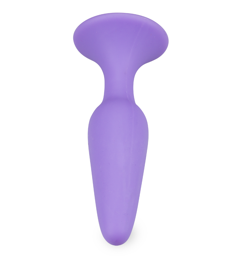 Konischer Buttplug mit Saugfuß