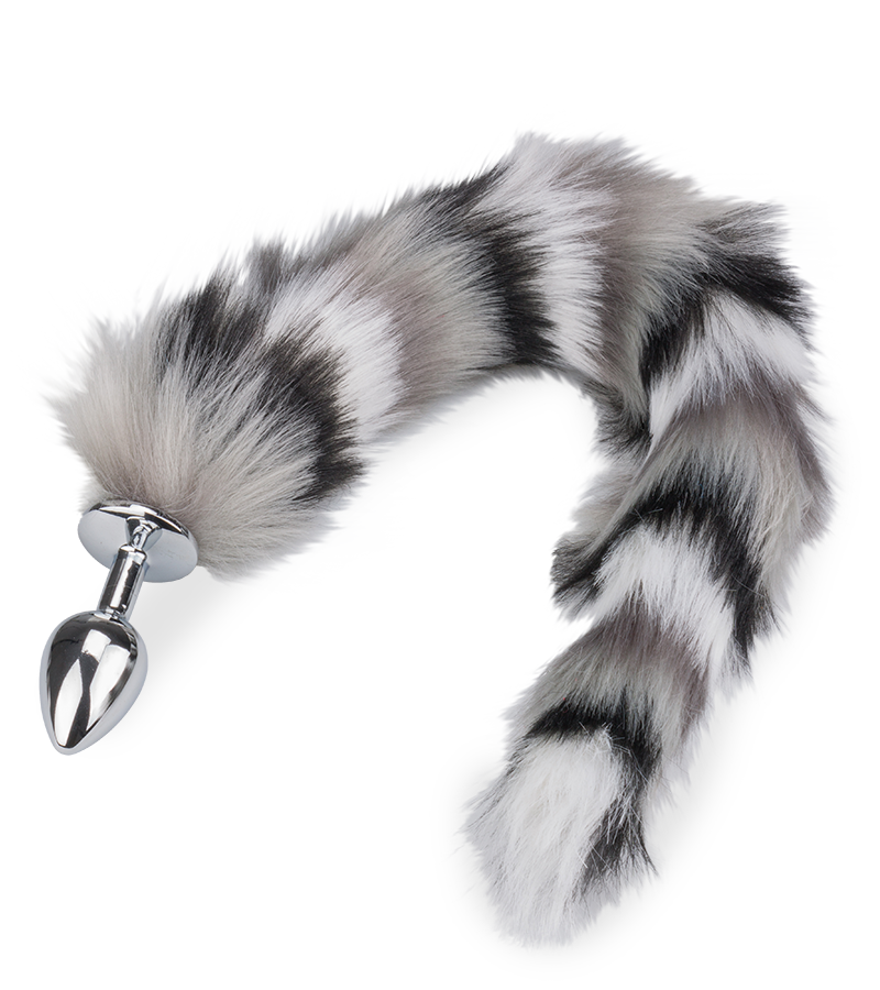 Kostüm-Set aus Kunstfell Katze