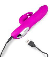 Laden Sie das Bild in den Galerie-Viewer, Kraftvoller Rabbit-Vibrator und Pulsator