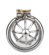 Laden Sie das Bild in den Galerie-Viewer, Kurzer Penis-Käfig mit Harnröhrensonde Repentance