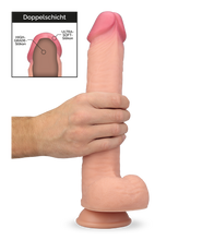 Laden Sie das Bild in den Galerie-Viewer, Liquid-Silicone-Saugnapfdildo Mega Dildo 32 cm