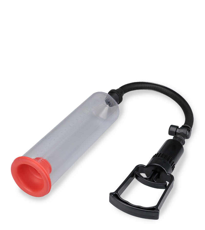 Manuelle Penispumpe mit Vagina-Aufsatz Foster