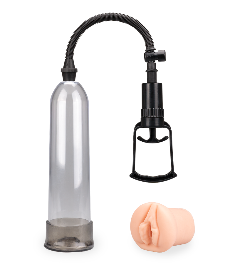 Manueller Penis Developer mit Vagina-Aufsatz Raiser