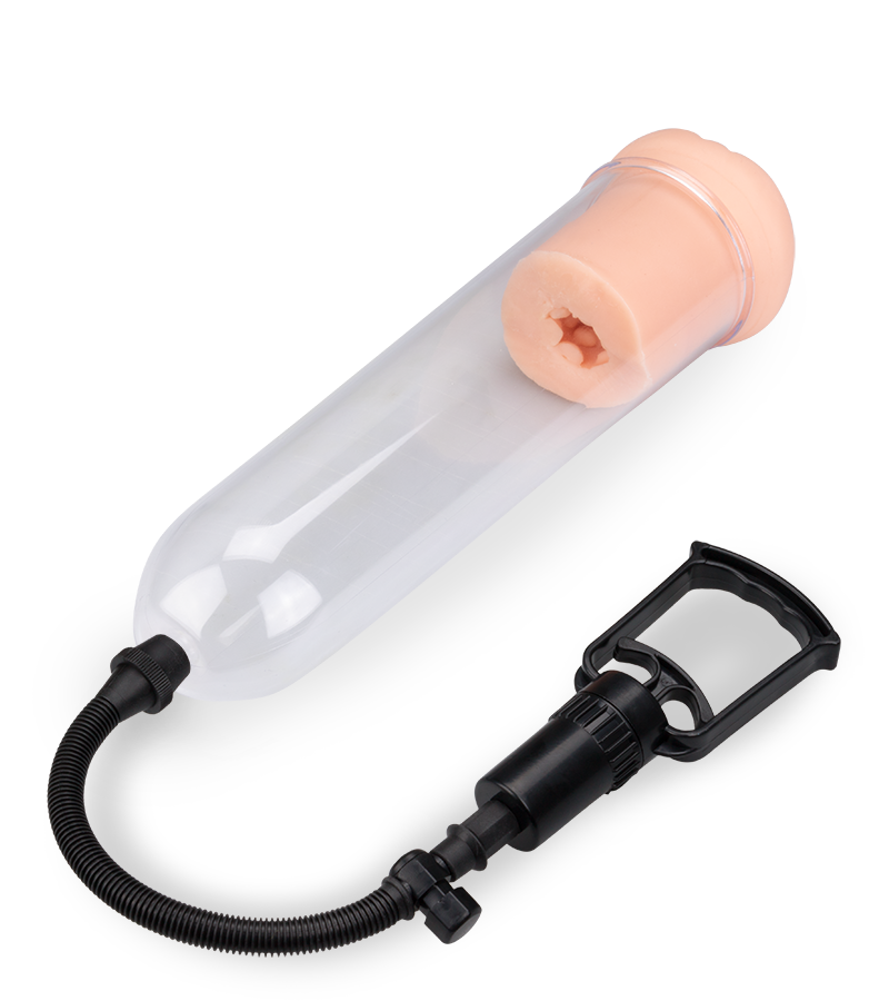 Manueller Penis Developer mit Vagina-Aufsatz Raiser