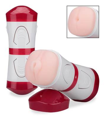 Masturbator mit 2 Öffnungen Anus und Vagina