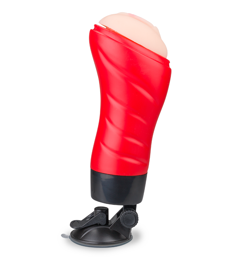 Masturbator mit künstlicher Vagina und Gelenk-Saugfuß