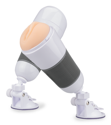 Masturbator mit Kunstvagina und Gelenk-Saugfuß