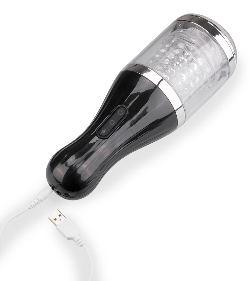 Masturbator mit Rotation und Audiofunktion Huzzah