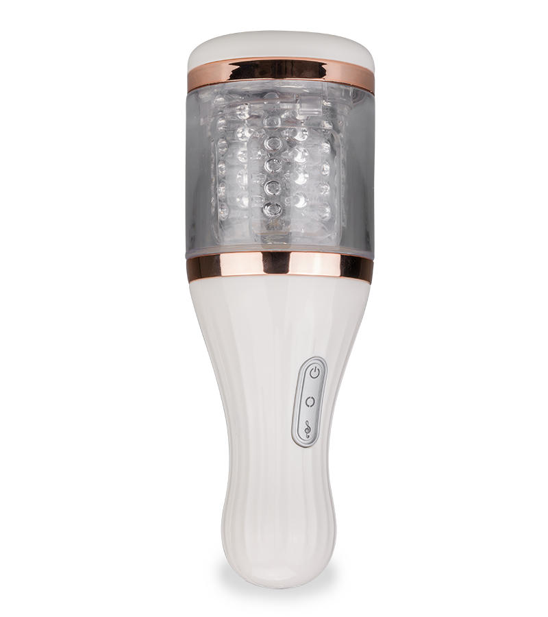 Masturbator mit Rotation und Audiofunktion Huzzah