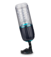Laden Sie das Bild in den Galerie-Viewer, Masturbator mit Stoß- und Rotationsfunktion und Gelenk-Saugfuß Ricardo