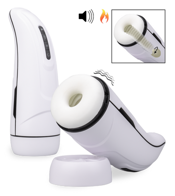 Masturbator mit Vibration, Heiz- und Leckfunktion Asher